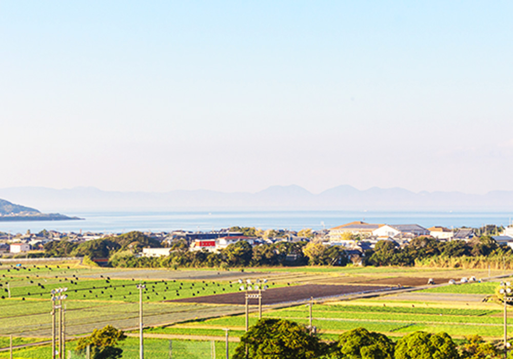 潮風が香る温暖な地域